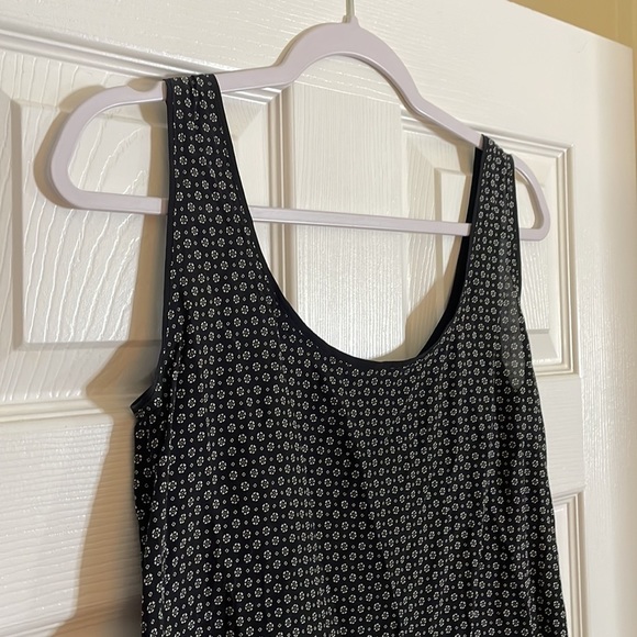 𝅺MASSING Dutti Petterned Tank Top - Navy Blue/White - 4 - Picture 8 of 11